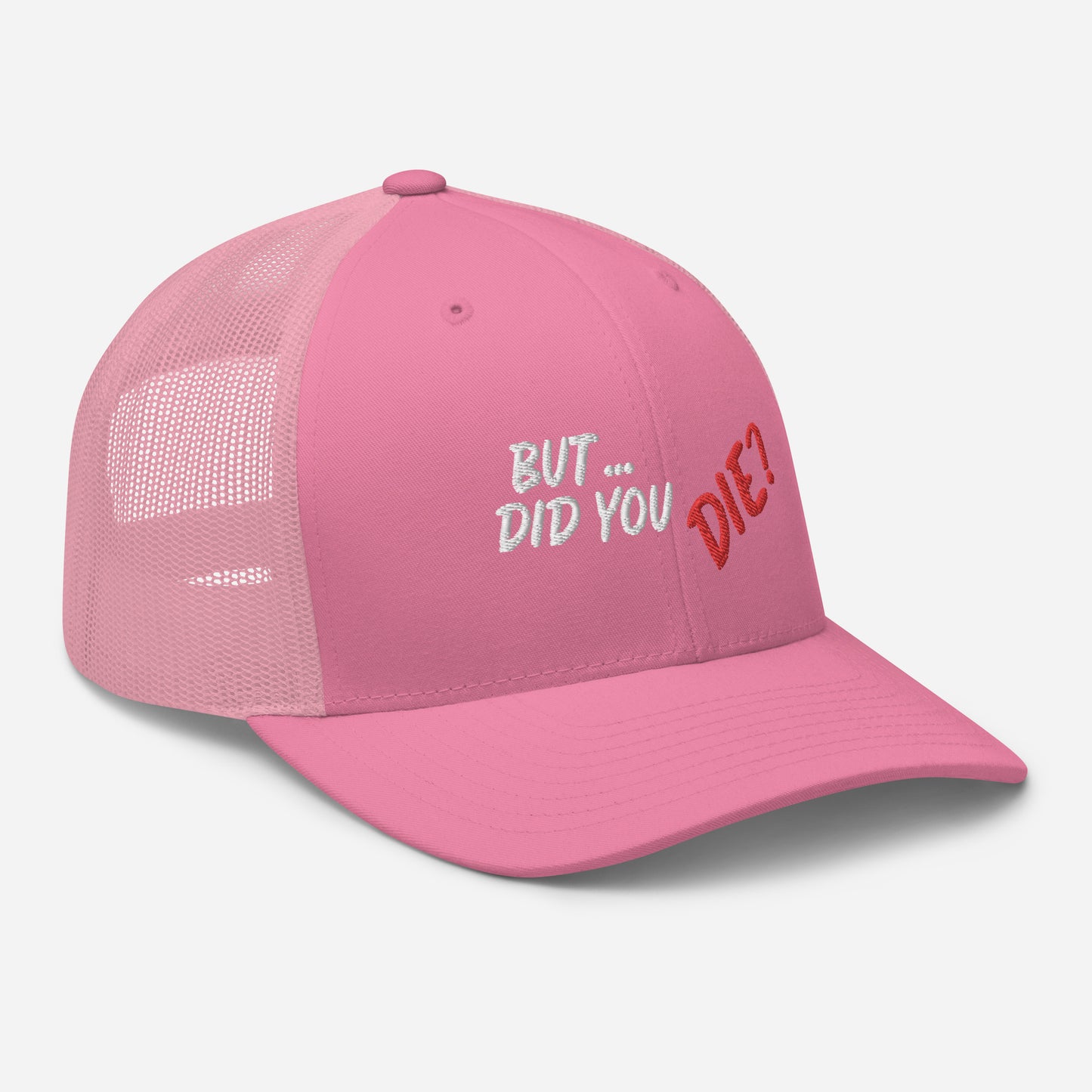 Did You Die Trucker Cap