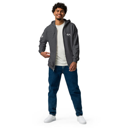 Men's RLR zippered hoodie