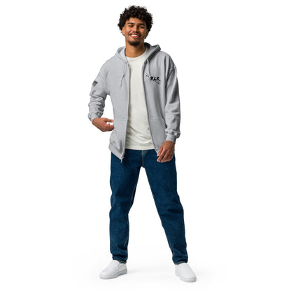 Men's RLR zippered hoodie