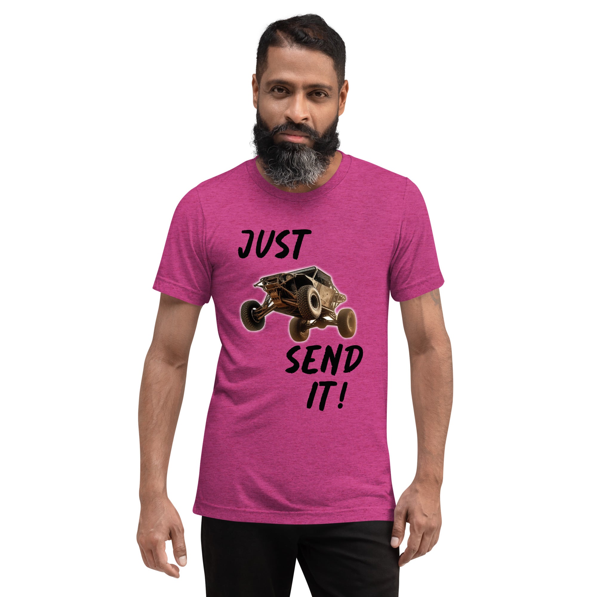 Just Send It Men's T-Shirt – Rockin Llamma Racing
